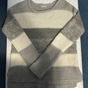 3/$20 calvin klein  stripped large sweater
